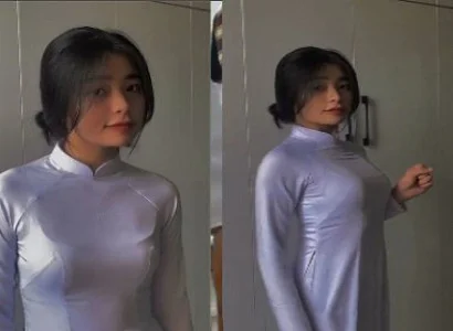 Nữ sinh áo dài mông tròn phê rên rỉ